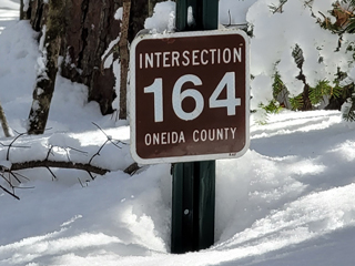 Trail Sign 911 Location